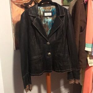Tasha Polizzi Lather Jacket Large
